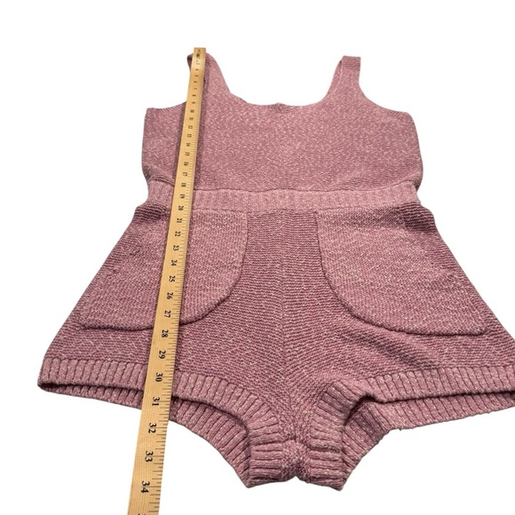 FP Beach Declan Romper Pink Size Medium Knit Romper Only - Picture 5 of 16